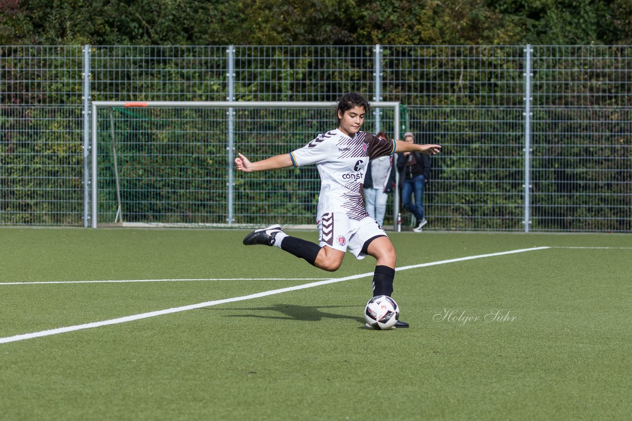 Bild 211 - B-Juniorinnen Wedel - St. Pauli : Ergebnis: 1:2